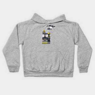 Brick Creations - Police Station Kids Hoodie